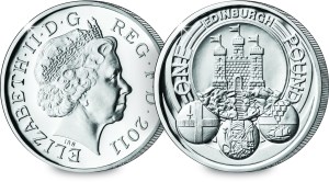 ST 2011 Edinburgh 1 Silver Proof Coin (Both Sides)