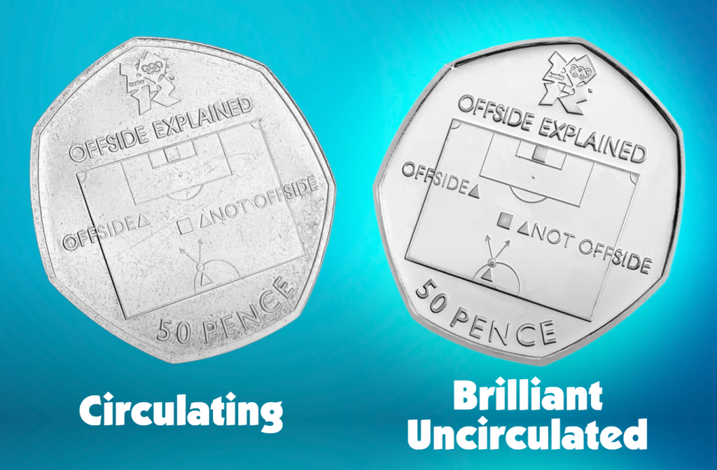 Step 4 of our 6 point guide - check the condition of your coin.