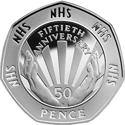 Your favourite historical coins - NHS 50p