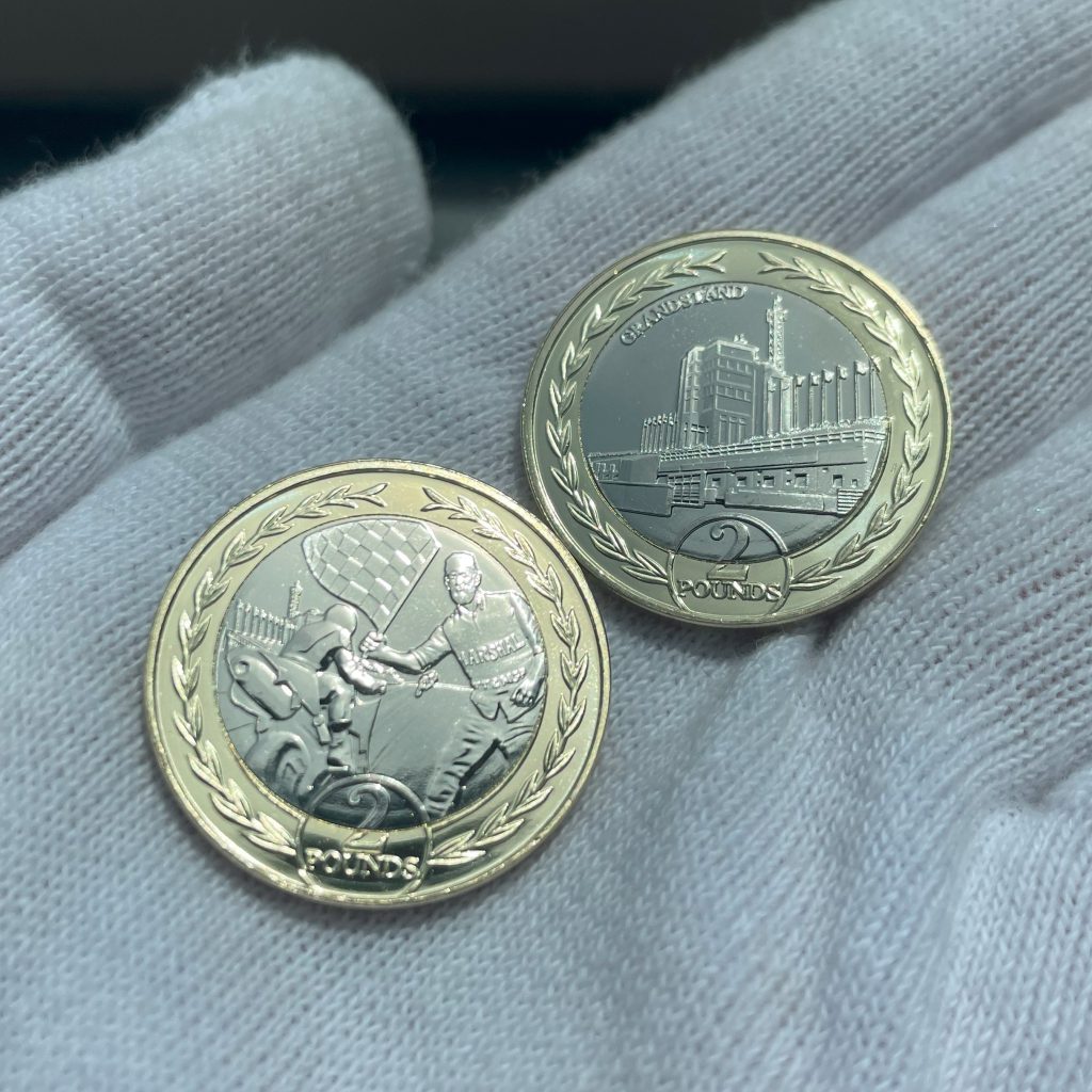 2022 Isle of Man TT Races £2 coin pair