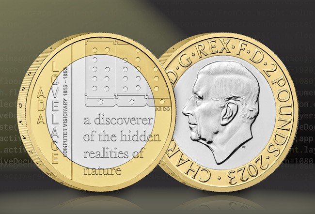 2023 UK Ada Lovelace £2