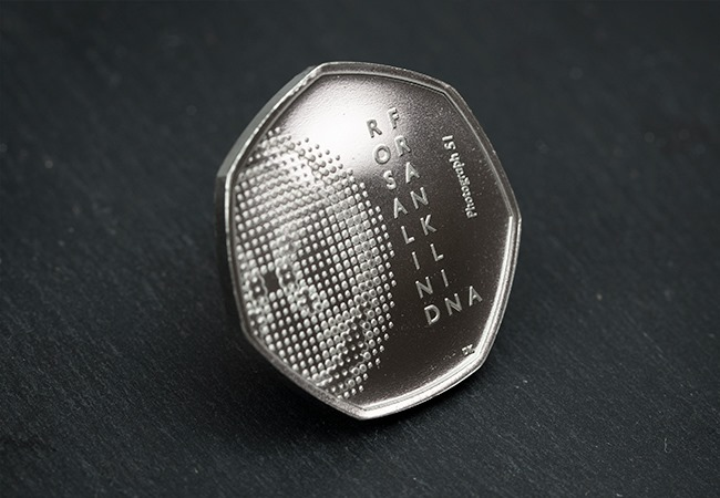 2020 UK Rosalind Franklin 50p