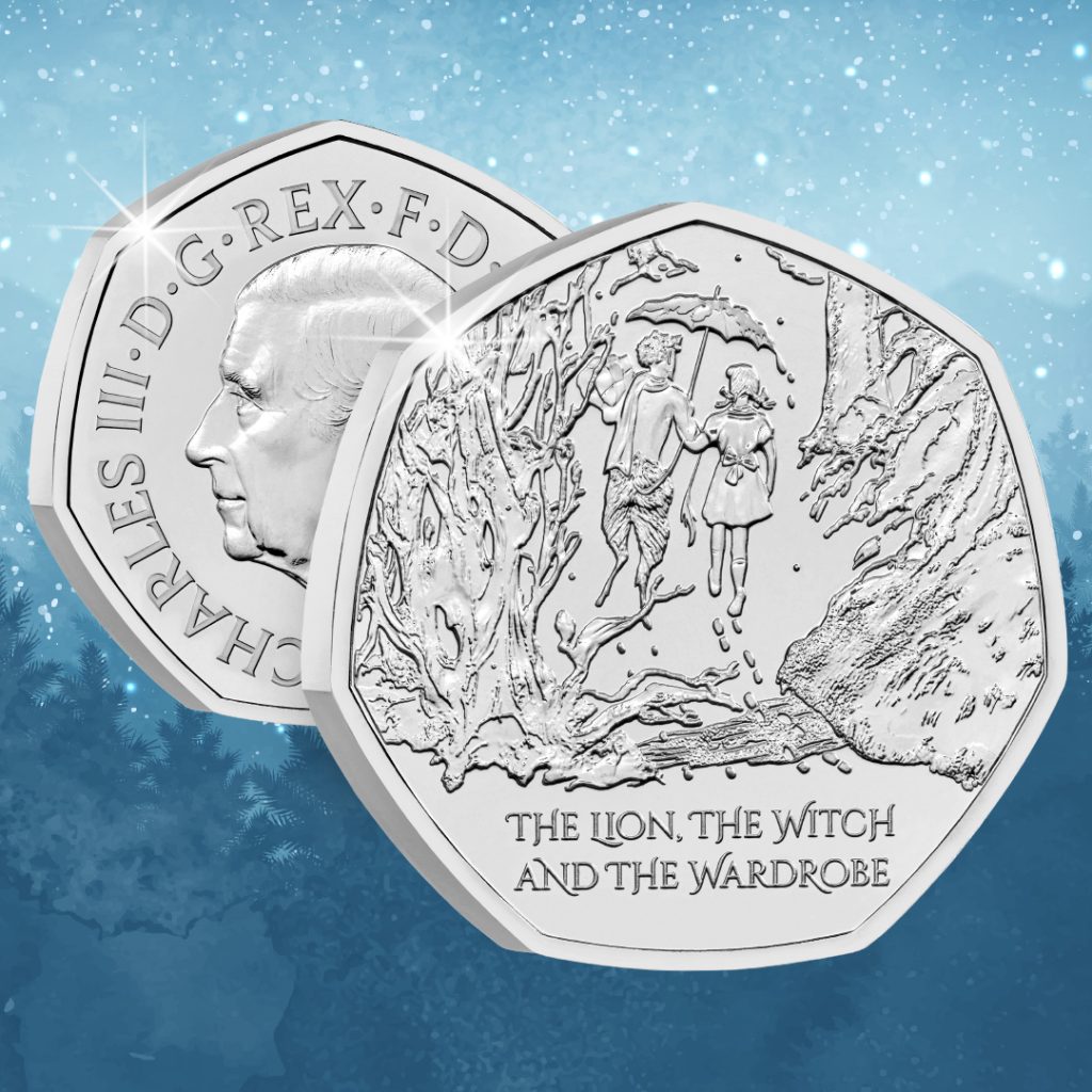 2023 UK The Lion, the Witch and the Wardrobe 50p