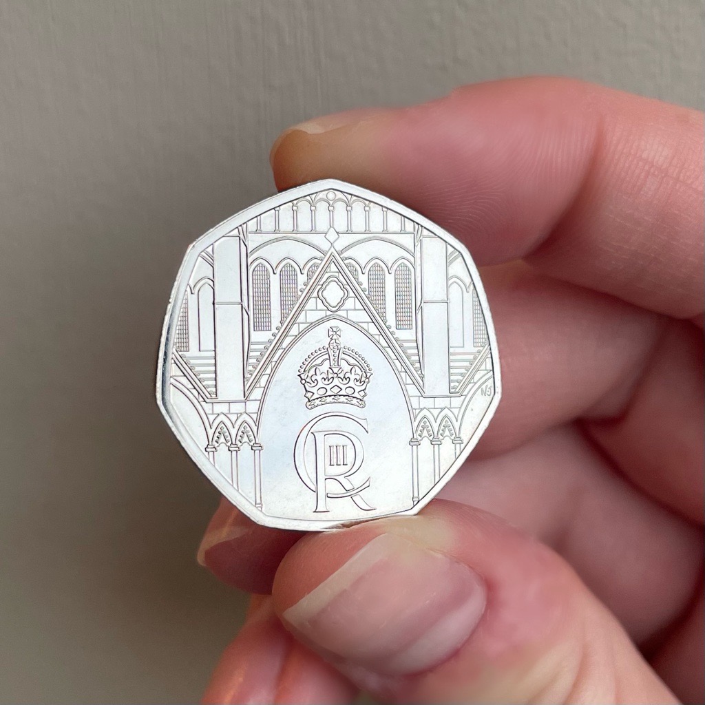 2023 UK Coronation 50p