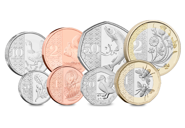 New UK Coinage reverse designs