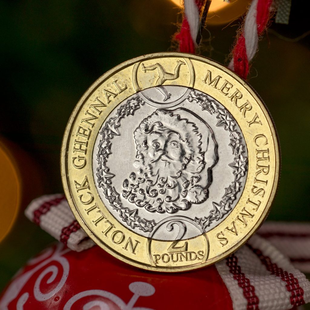 2019 Isle of Man Santa £2
