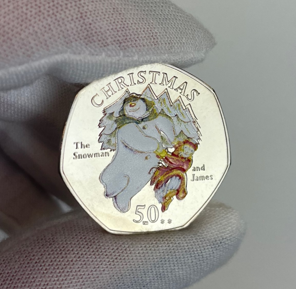 2003 Isle of Man The Snowman™ 50p