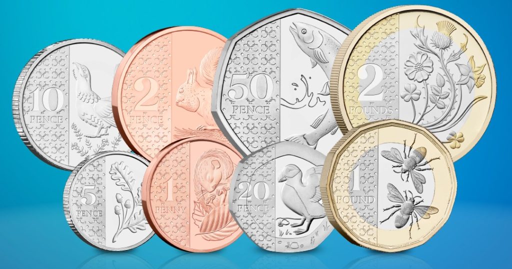 New UK Coinage for King Charles III
