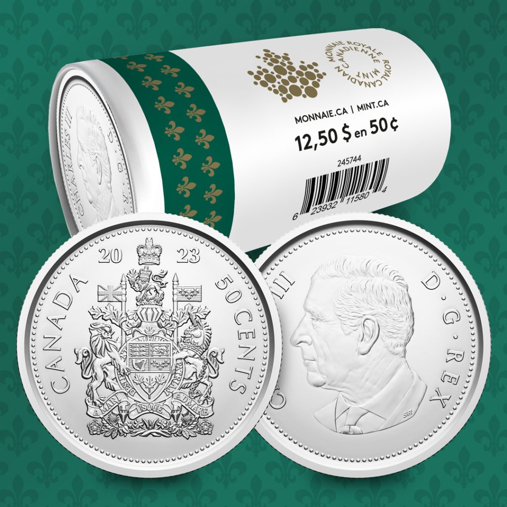 2023 Canada 50 cent Coin Roll