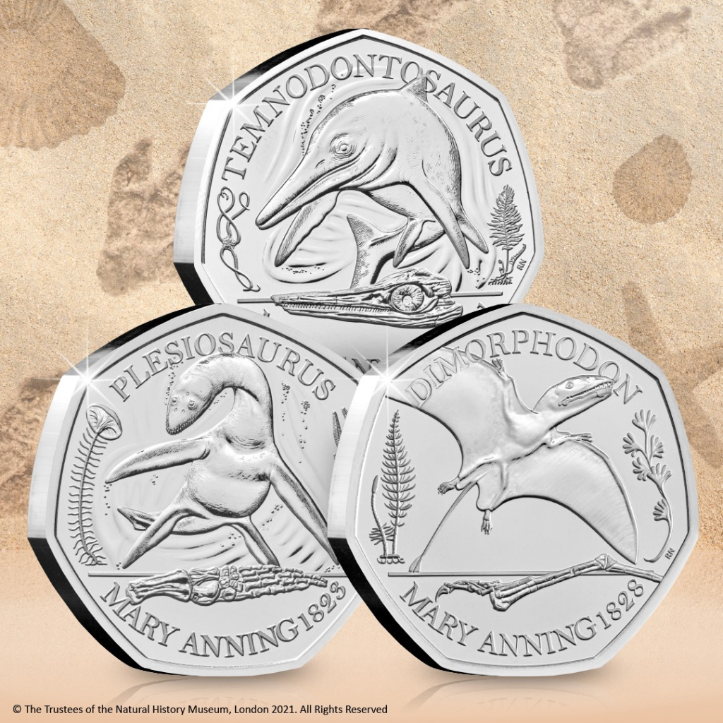 2021 Mary Anning 50p Series