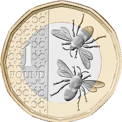 2023 UK Bee £1