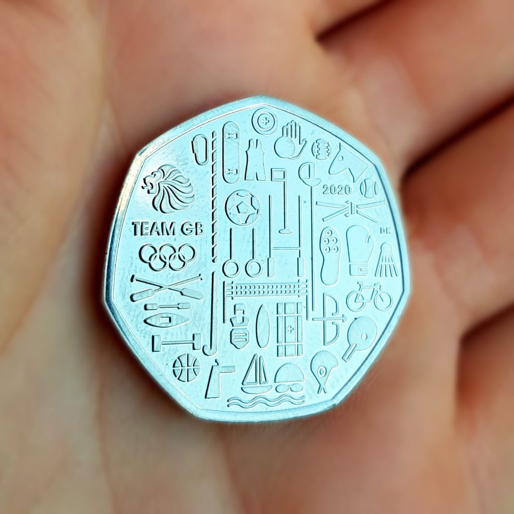 2020 Team GB 50p
