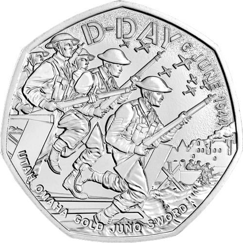2024 D-Day 50p
