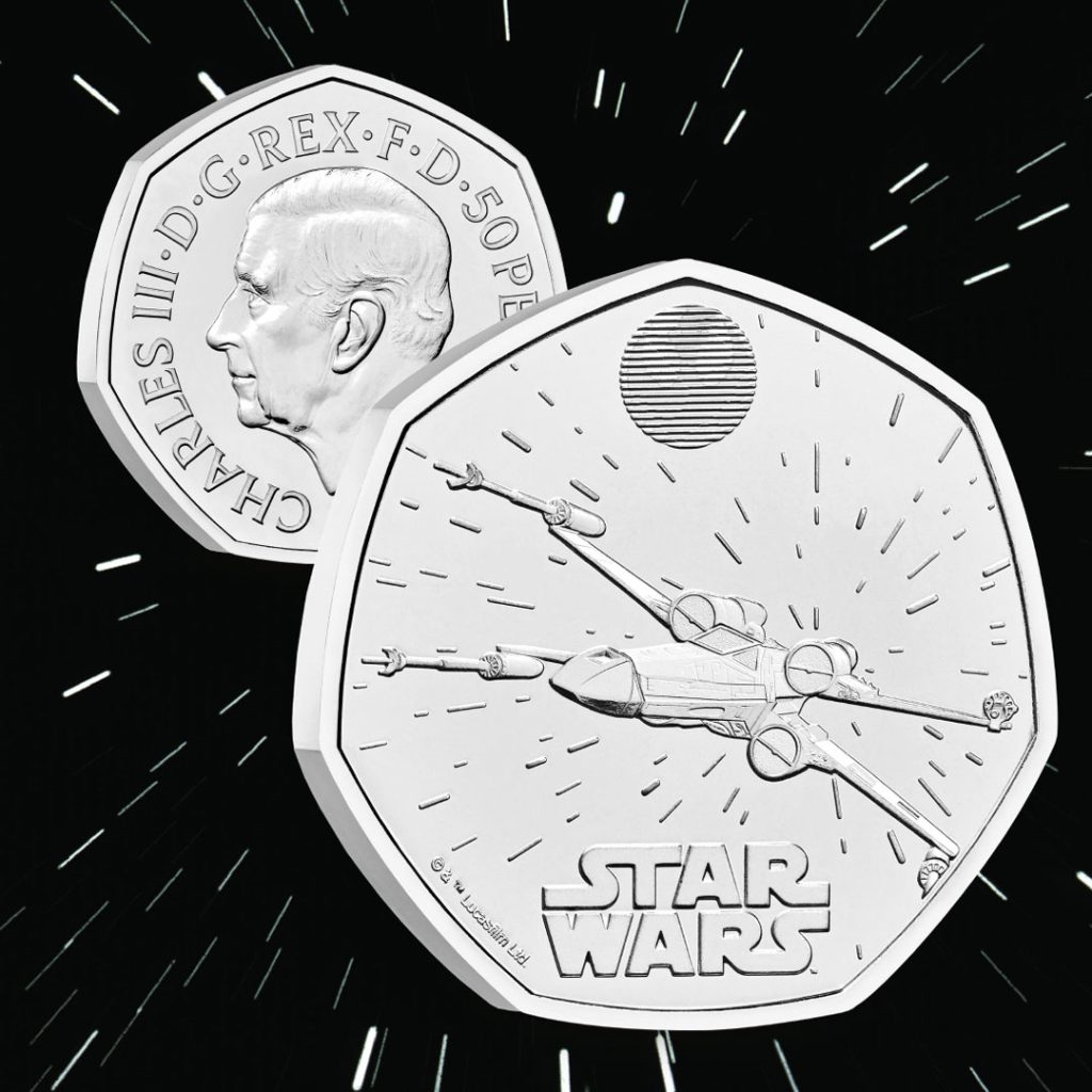 2024 UK X-Wing 50p