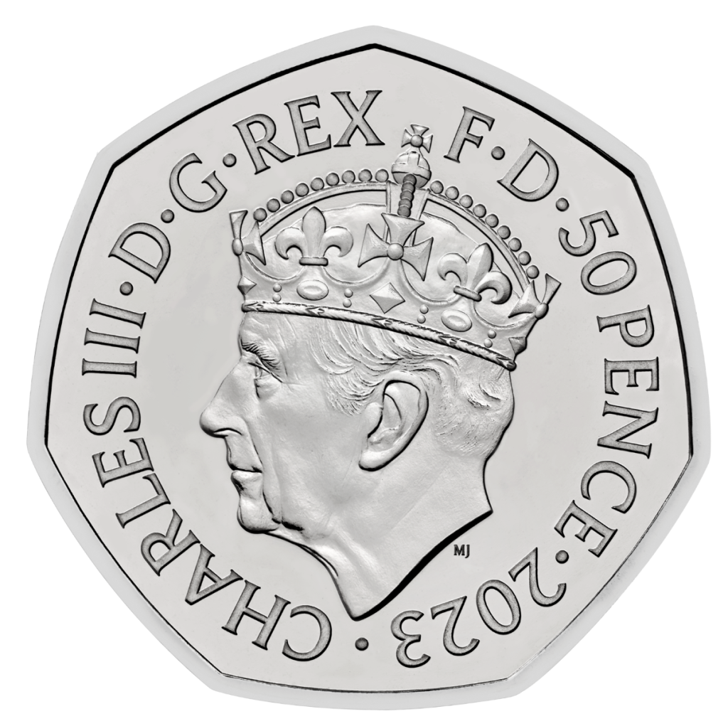 2023 King Charles III Coronation 50p