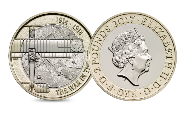 2017 First World War Aviation £2