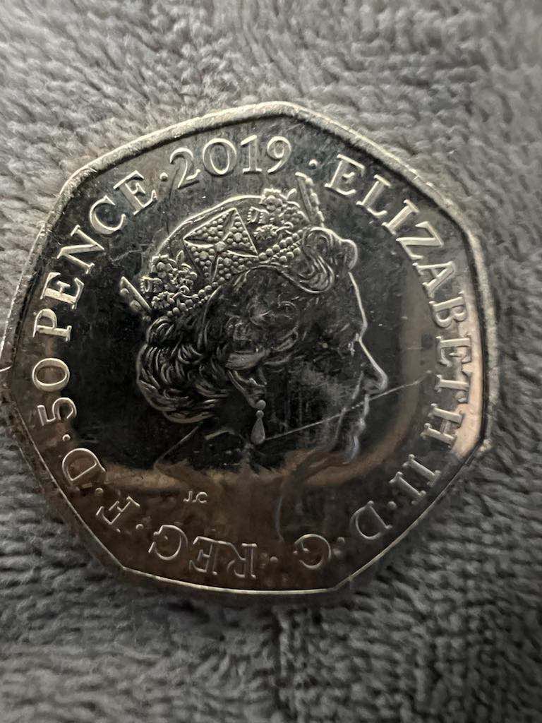 2019 Brexit 50p obverse