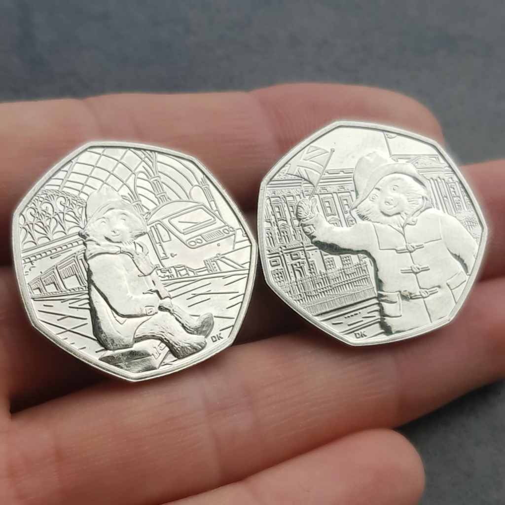 2018 Paddington at the Station 50p and Paddington at the Palace 50p