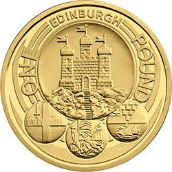 2011 Edinburgh £1 coin