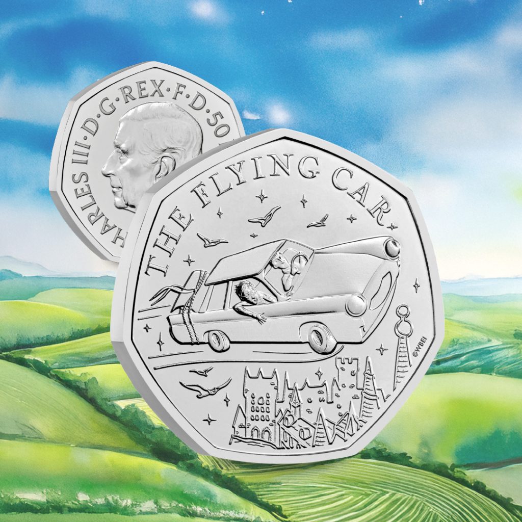 2025 Harry Potter: The Flying Car 50p