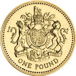 The Royal Arms £1 was issued in 1983, 1993, 2003 and 2008