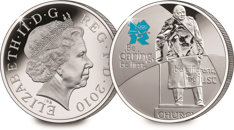 2010 Olympic Churchill £5