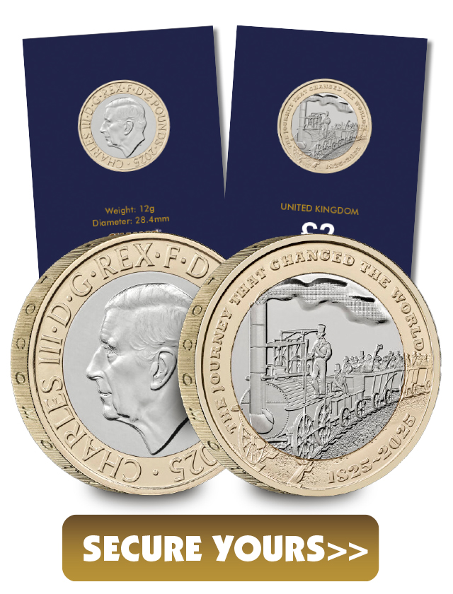 2025 UK 200 Years of the Modern Railway £2