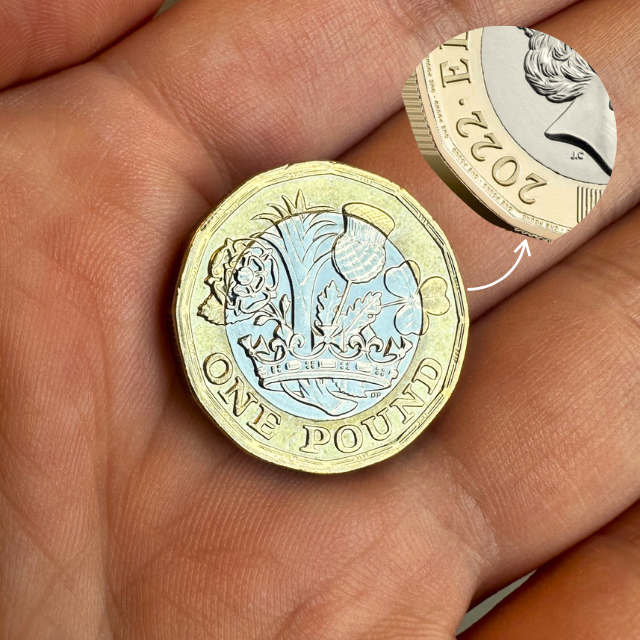 2022 Nations of the Crown Queen Elizabeth II £1 coin