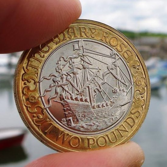 2011 Mary Rose £2 Coin