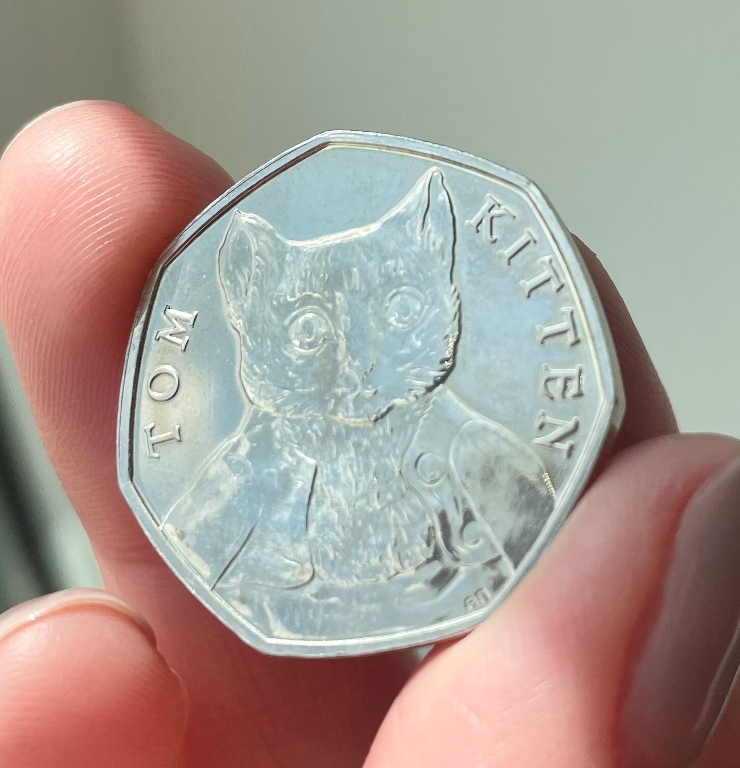 2017 Tom Kitten 50p
