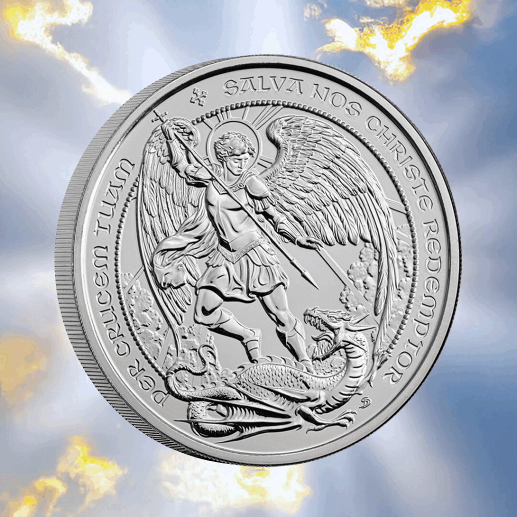 The 2016 Angel UK £5 Coin